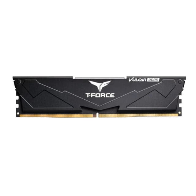 TeamGroup Vulcan 32GB (2X16GB) DDR5 PC5-51200C40 6400MHz Dual Channel Kit - Black
