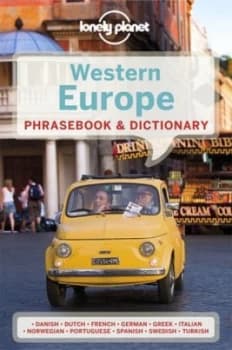 Western Europe Phrasebook and Dictionary by Lonely Planet Paperback