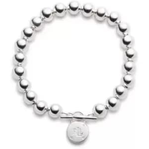 Ladies Lauren Ralph Lauren Base metal BR 7.75 BEADED PADLOCK W/TGGLE