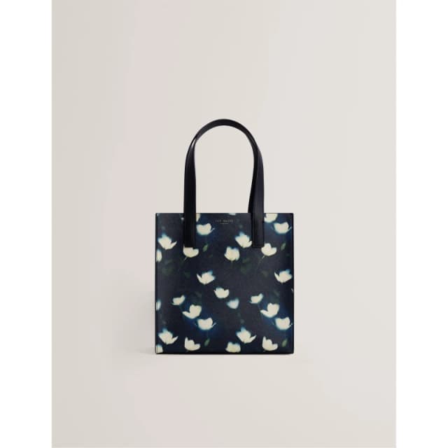 Ted Baker Womens S Print Icon Tote Bag Navy female One Size