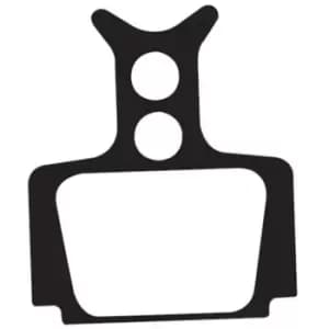 Aztec Organic Disc Brake Pads for Formula Oro Mega - Black