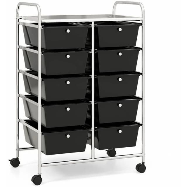 COSTWAY Outdoor Pizza Oven Camping BBQ Wood Fired Pizza Maker w/ Pizza Stone Black unisex