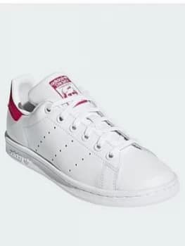 Adidas Originals Stan Smith Junior Trainer - White/Pink