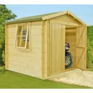 Bradley Log Cabin Home Office Garden Room Approx 7 x 7 Feet