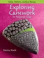 exploring canework in polymer clay color pattern surface design