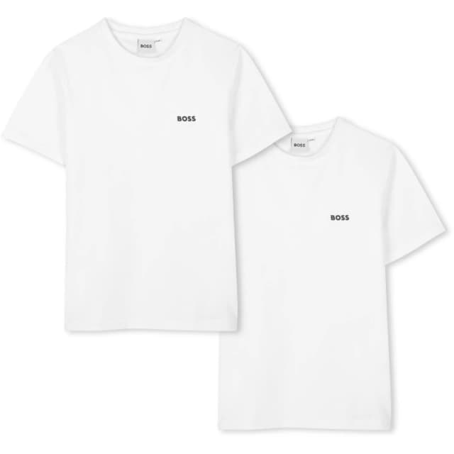 Boss Kids T-Shirt White male 8Y