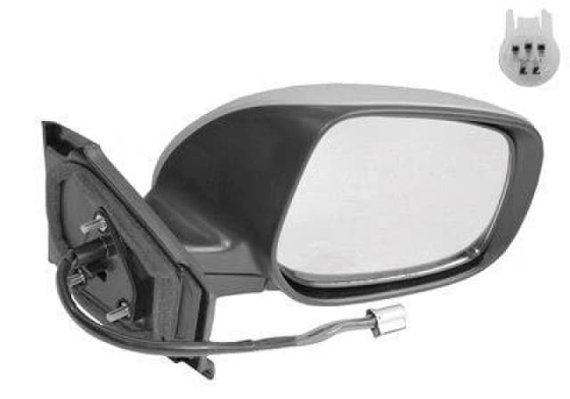 RIDEX 50O0390 Wing mirror Right, Electric, Complete Mirror Outside Mirror (50)