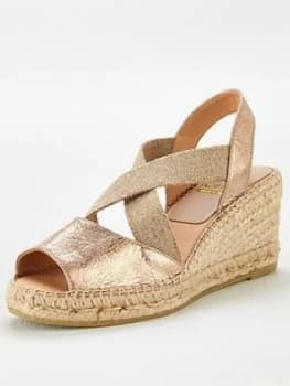 Kanna Ania20 Wedge Espadrille Sandal - Nude