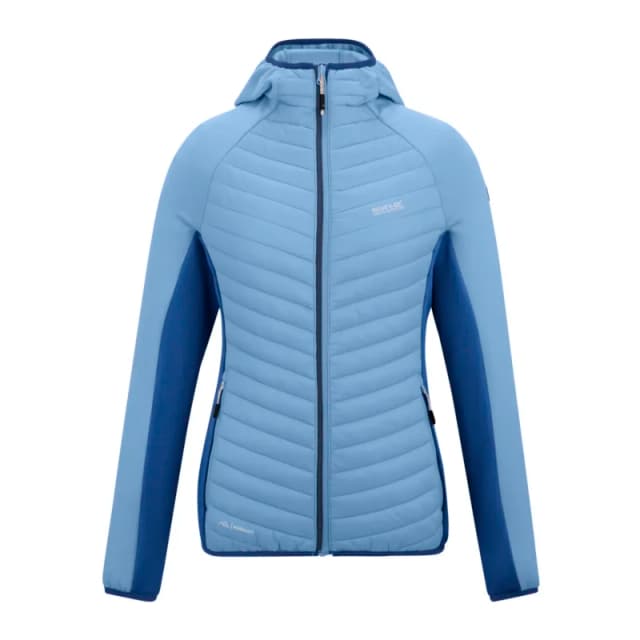 Regatta Womens Andreson Stretch Water-Repellent Hybrid Quilted Jacket in Baby Blue Size: 16 Baby Blue Female 16