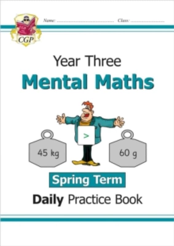 KS2 Mental Maths Year 3 Daily Practice Book: Spring Term Paperback / softback