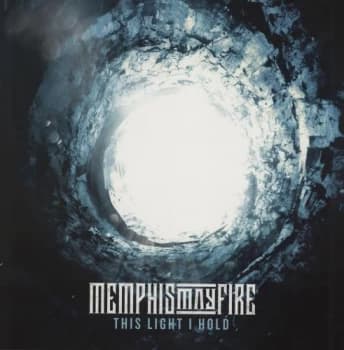 Memphis May Fire This Light I Hold - White / Black & Blue Splatter 2016 USA vinyl LP RISE335-1