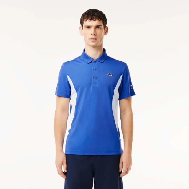 Lacoste Tennis x Novak Djokovic Fan Regular-Fit Polo Shirt - Blue Blue S