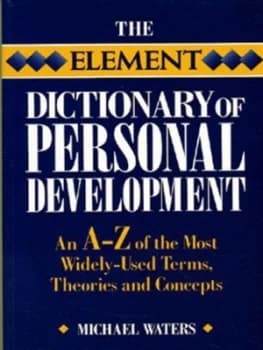 The Element Dictionary of Personal Development by Michael Waters Book