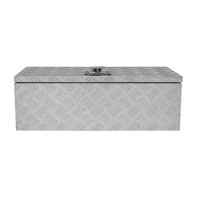 MONSTER SHOP Monster Shop - Aluminium Tool Box 60L Lockable Chest 2 Keys Trailer Truck Van 5055986193913