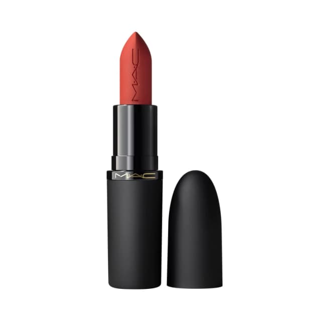 Mac Powder Kiss Hazy Matte Lipstick - Brick Through Devoted To Chil female 3.5