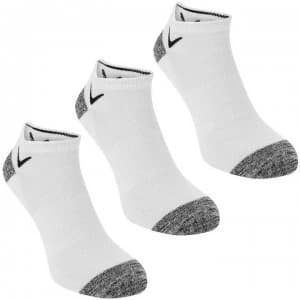 Callaway No Show 3 Pack Socks Mens - White