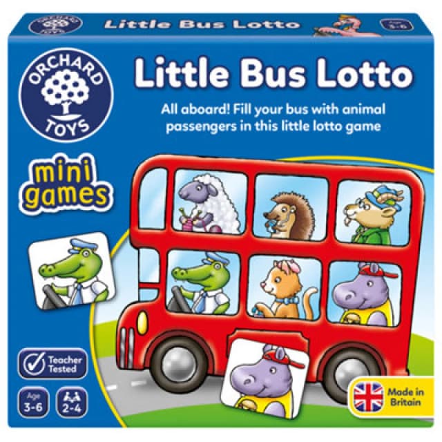 Orchard Toys Little Bus Lotto Multi unisex