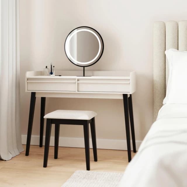 GFW Phoebe Dressing Table, White PHODTSWHT