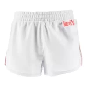 Levis Tape Shorts Junior Girls - White