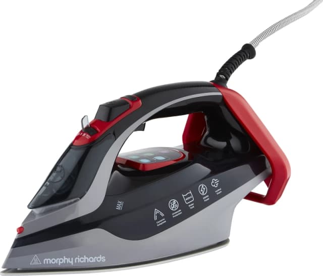 Morphy Richards Power Steam Elite 302012 Steam Generator Iron - Red / Black