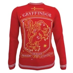 Harry Potter – Gryffindor Lion Crest Unisex Christmas Jumper Large