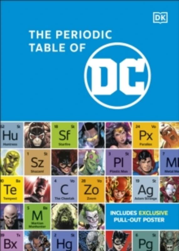 The Periodic Table of DC. Hardback Books