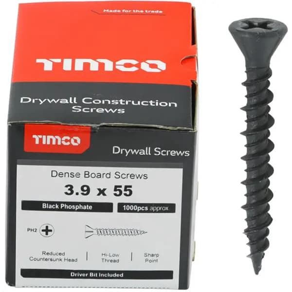 Dense Board Screw Black Phos 00055DRYD Diameter: 3.9mm