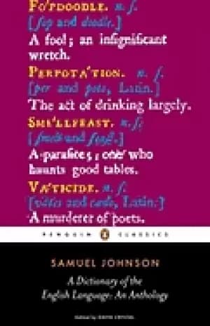 dictionary of the english language an anthology