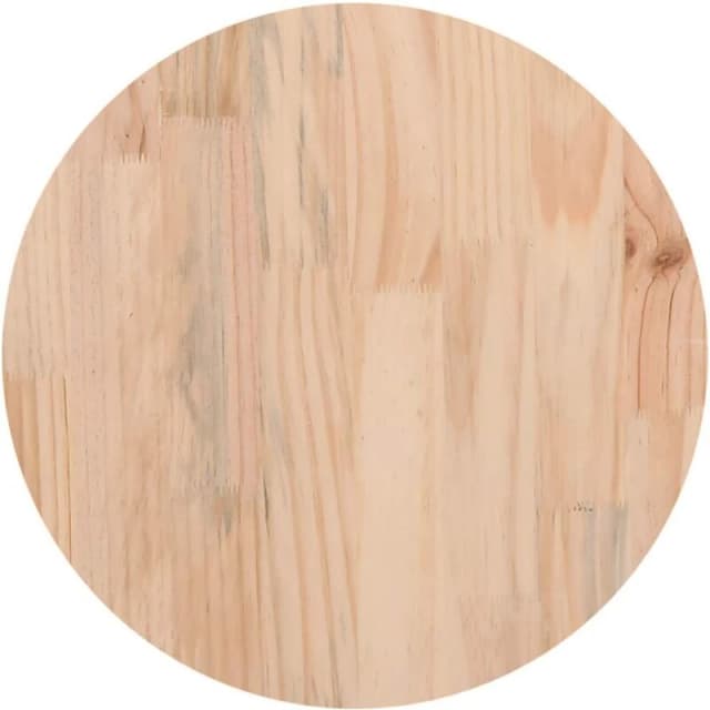 VIDAXL Table Top Ø30x2.5cm Solid Wood Pine Vidaxl 8720286875582