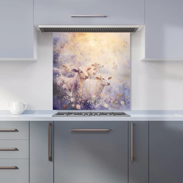 Designer Kitchen Splashbacks Ava Sterling: 00016 Kitchen Splashback Size: 600mm x 750mm Multicolor Unisex 600mm x 750mm