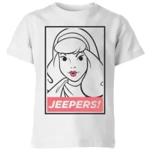 Scooby Doo Jeepers! Kids T-Shirt - White - 11-12 Years