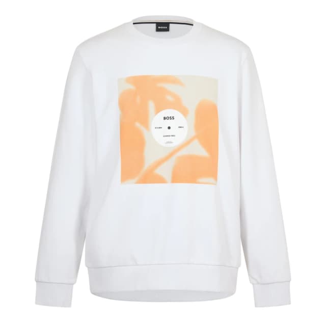 Boss Mens Soleri Short Sleeve Polo Shirt White male S