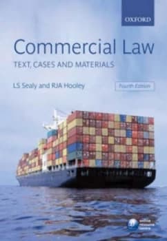 Commercial Law by Ls Sealy Paperback