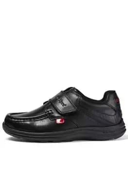 Kickers Junior Reasan Strap, Black, Size 1 Older