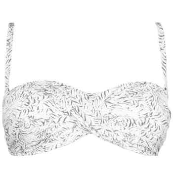 Biba Band Twist Bikini Top - Neutral Tiger