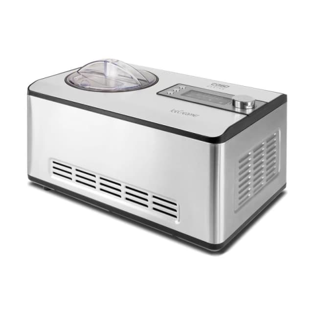 Caso Design IceCreamer 5-in-1 Yoghurt & Ice Cream Maker with Built-in Compressor in Silver Silver Unisex