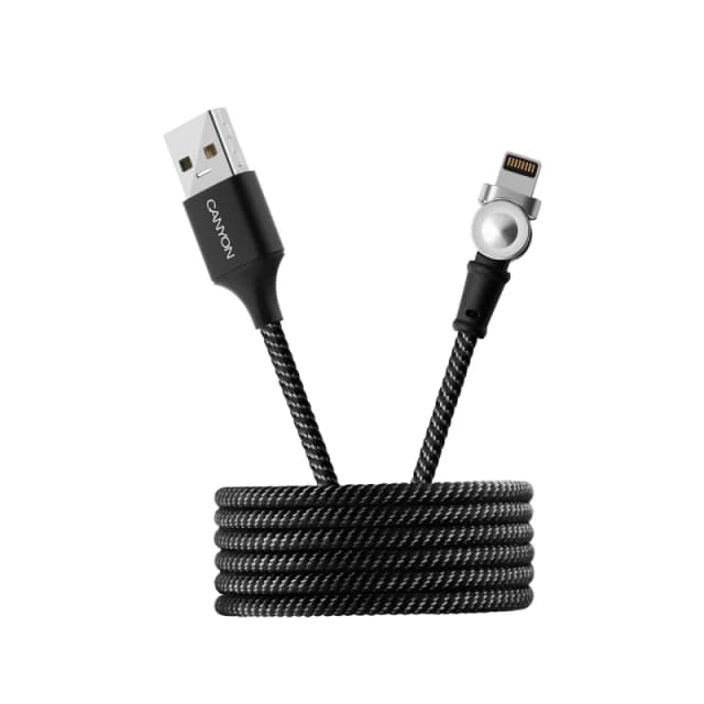 Canyon CNS-CFI8B lightning cable 1m Black