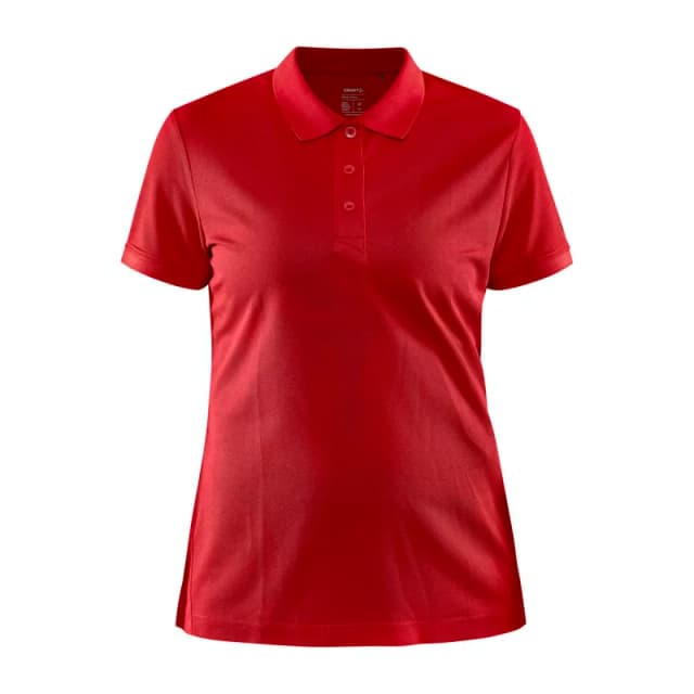 Womens Polo shirt Craft core unify Rouge Female S