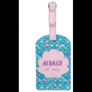Mermaid Off Duty Luggage Tag