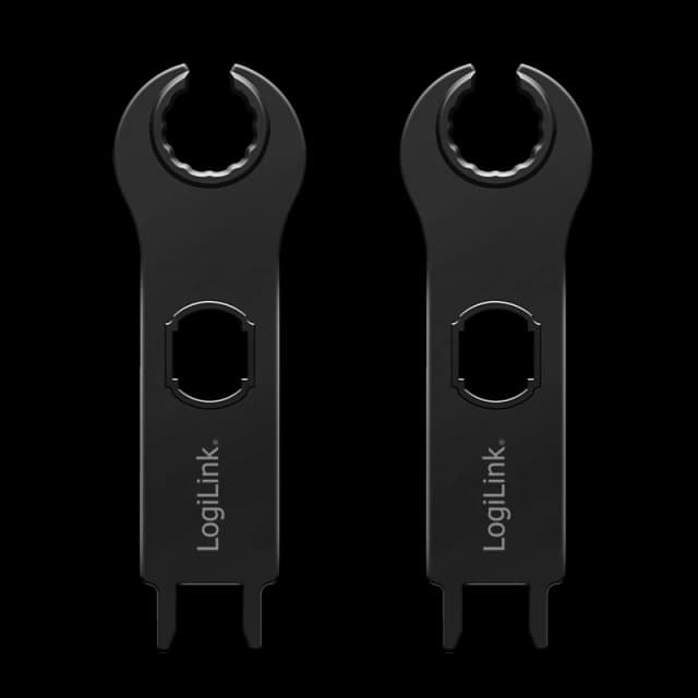 LogiLink Mounting wrench set. for PV solar cable connectors. 2 pcs. pl