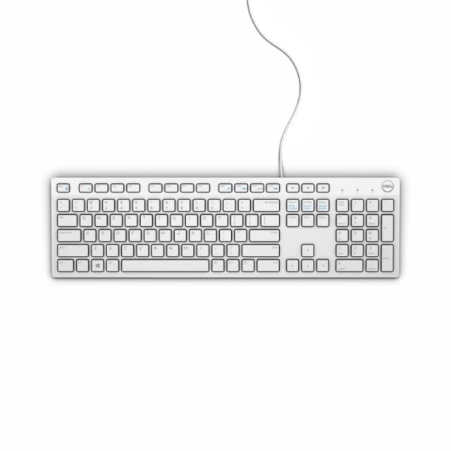 DELL Wired Keyboard - KB216 - French (AZERTY) - White