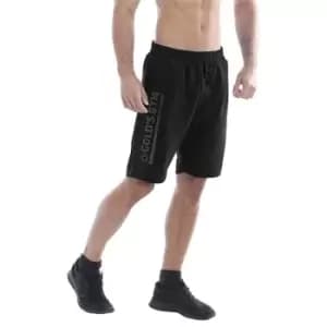 Golds Gym Embossed Shorts Mens - Black