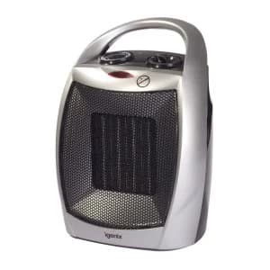 Igenix 1.8kW Ceramic Fan Heater with 2 Heat Settings