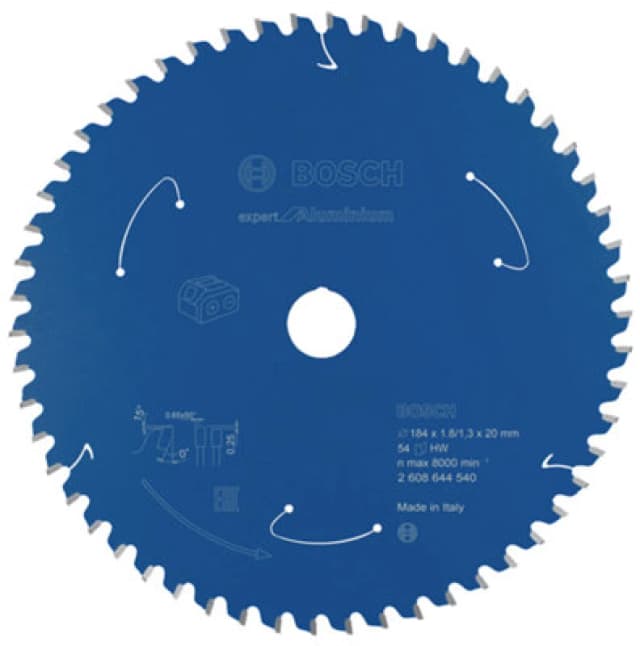 Bosch Expert Cordless Circular Saw Blade for Aluminium 2608644540 Diameter: 184mm