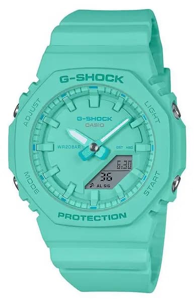 Casio G-Shock GMA-P2100-2AER One Tone 2100 Turquoise Strap Watch - W59122