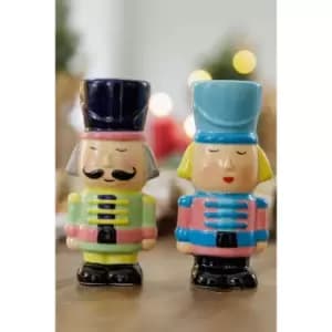 KitchenCraft The Nutcracker Collection Ceramic Salt and Pepper Set
