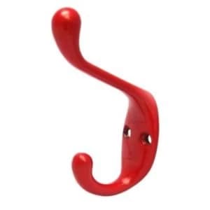 BQ Red Zinc Alloy Hat Coat Hook
