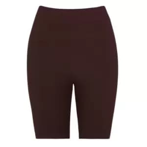I Saw It First Cycling Shorts - Brown