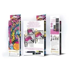 Chameleon Introductory Kit with Pens & Colour Tops Set of 5