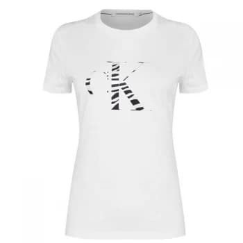 Calvin Klein Jeans Calvin Klein Jeans Zebra Ck Logo Tee